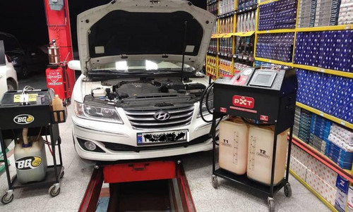 تعویض روغن گیربکس اتومات